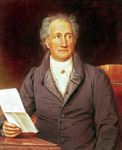 Johann Wolfgang von Goethe (1749-1832) by Joseph Carl Stieler